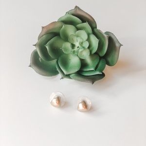 Stella & Dot Gold Stud Earrings